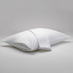 كيس مخدة قطن فندقي (قطعتين)