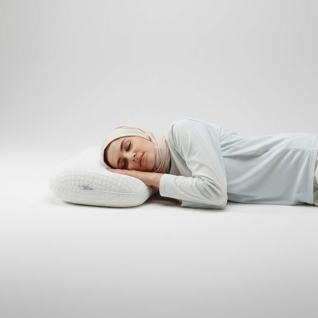 Curvy Pillow | Memory Foam | 70*40 cm