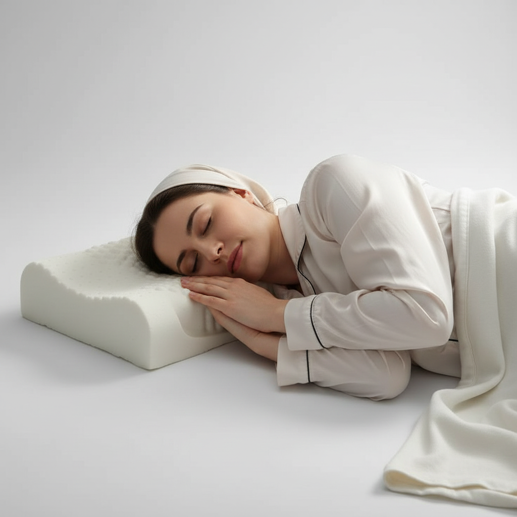 مخدة بابل | ميموري فوم | ٤٠*٦٠ سم  | ضمان ٣ سنوات